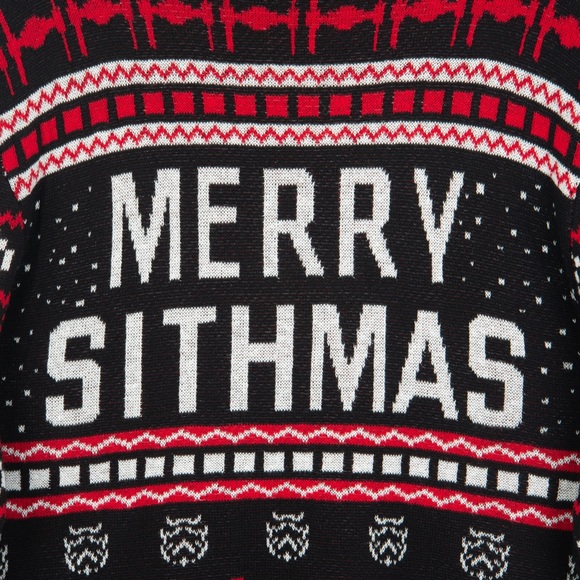 Lucas Film Marry Sithmas Ugly Star Wars Holiday Sweater - Picture 6 of 11